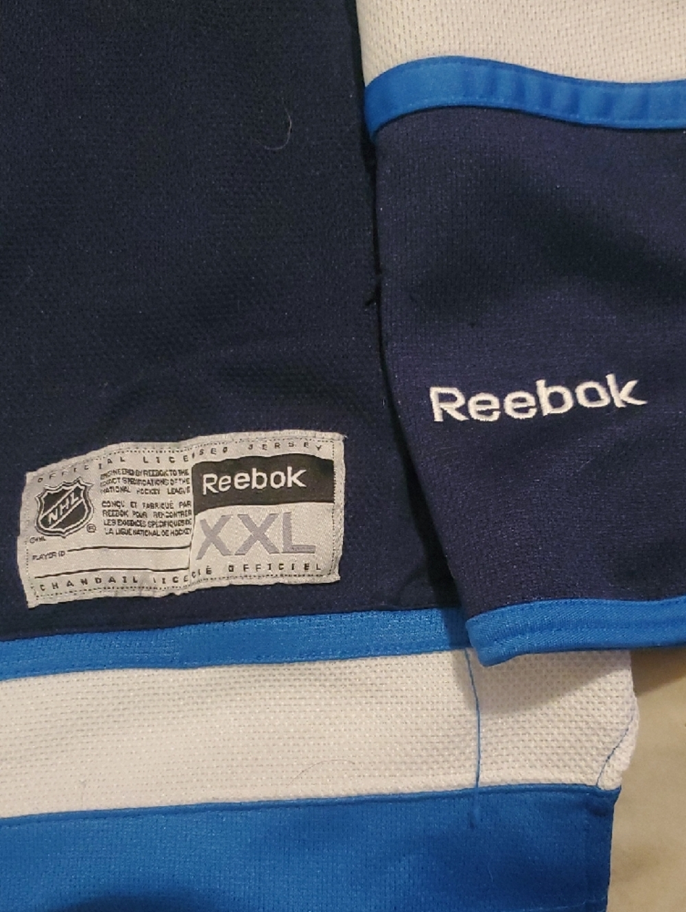 NHL Reebok Authentic Winnipeg Jets Andrew Ladd Jersey...π - Picture 3 of 7